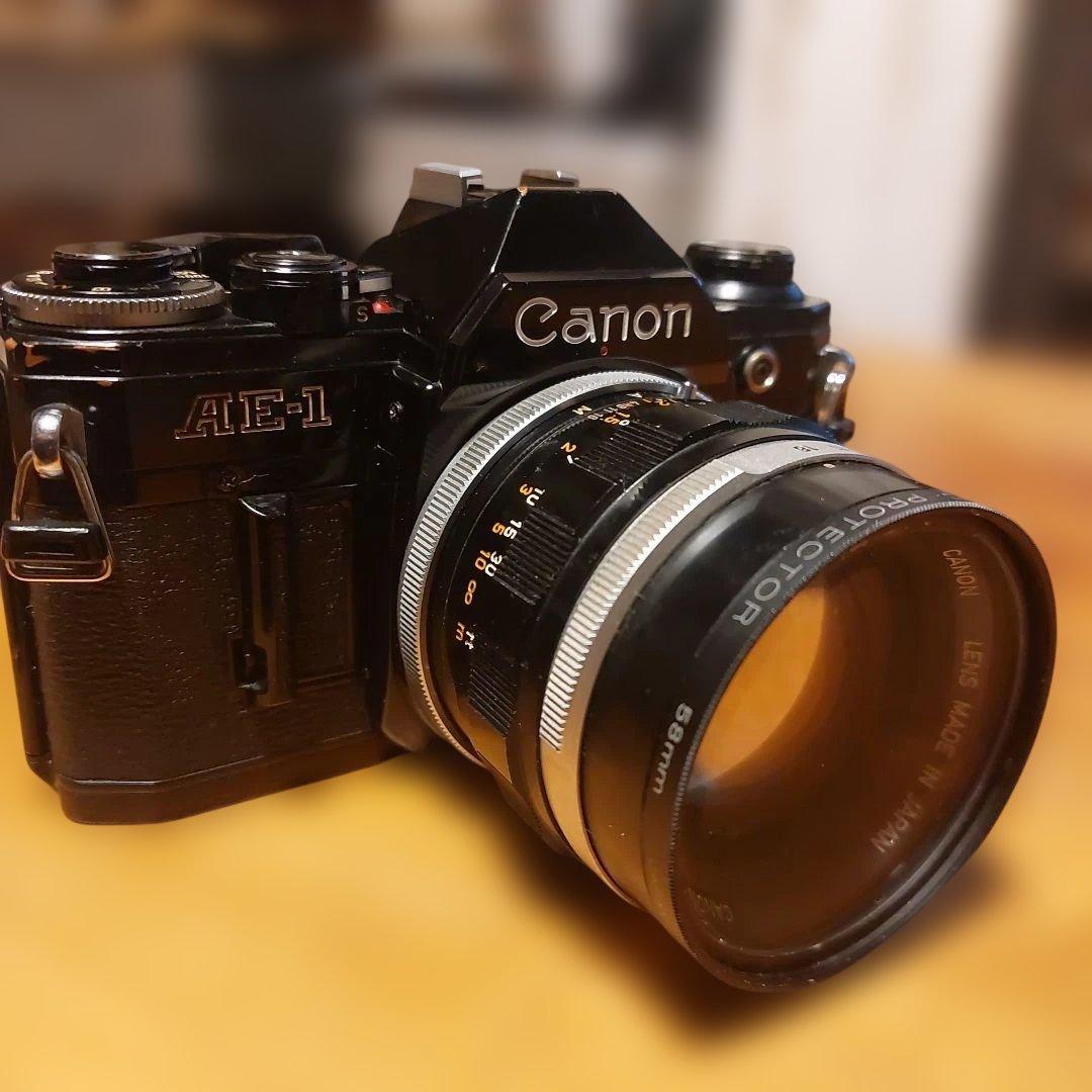 Canon AE-1 一眼レフカメラ 35mmフィルム