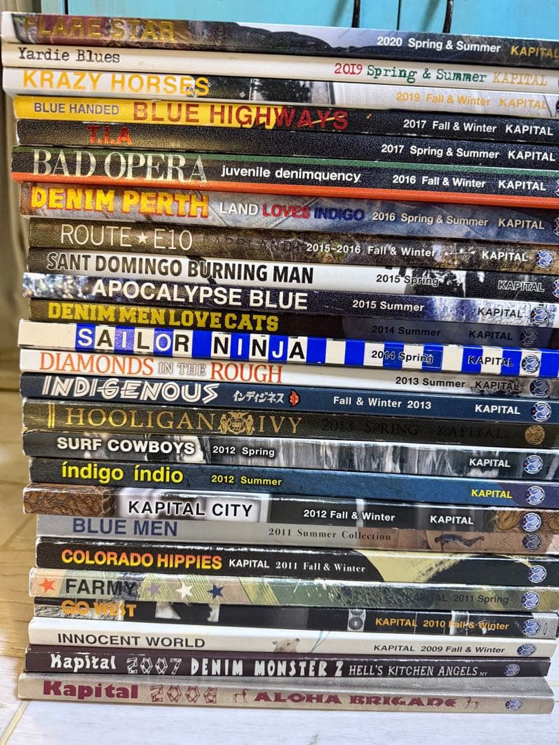 KAPITAL キャピタルカタログ24冊まとめて2006-2020歴史