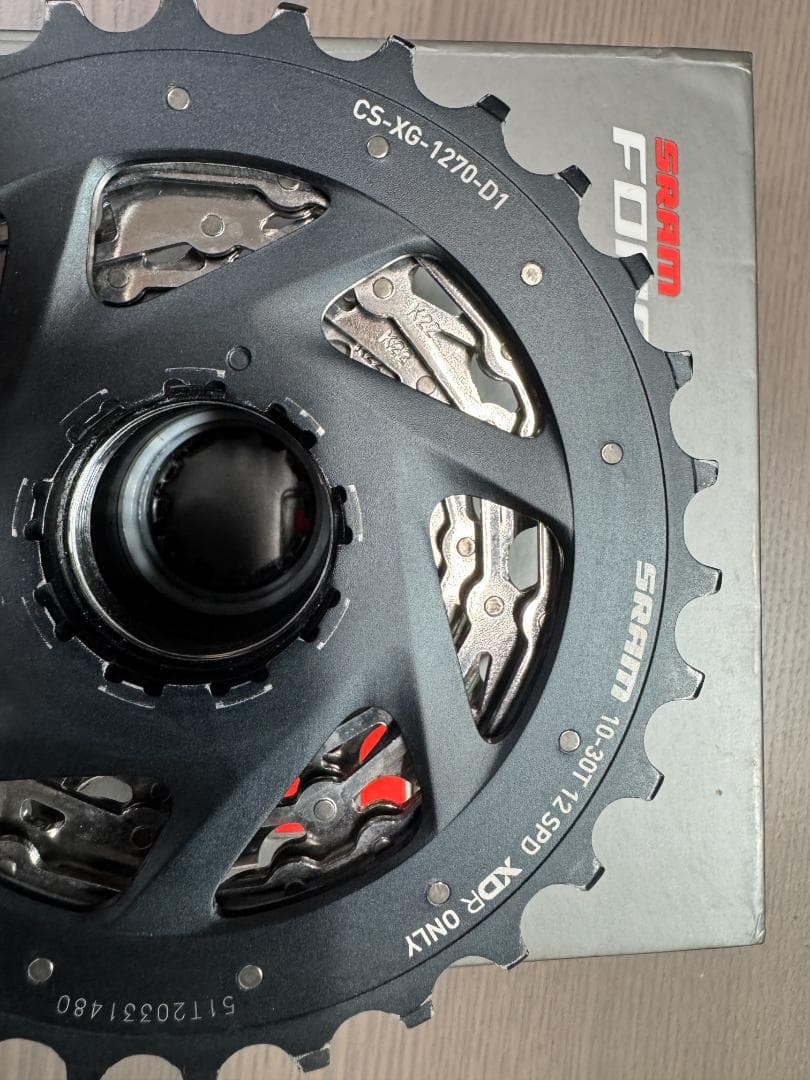 SRAM　FORCE XG-1270 プロケット 10-30T（12S）XDR
