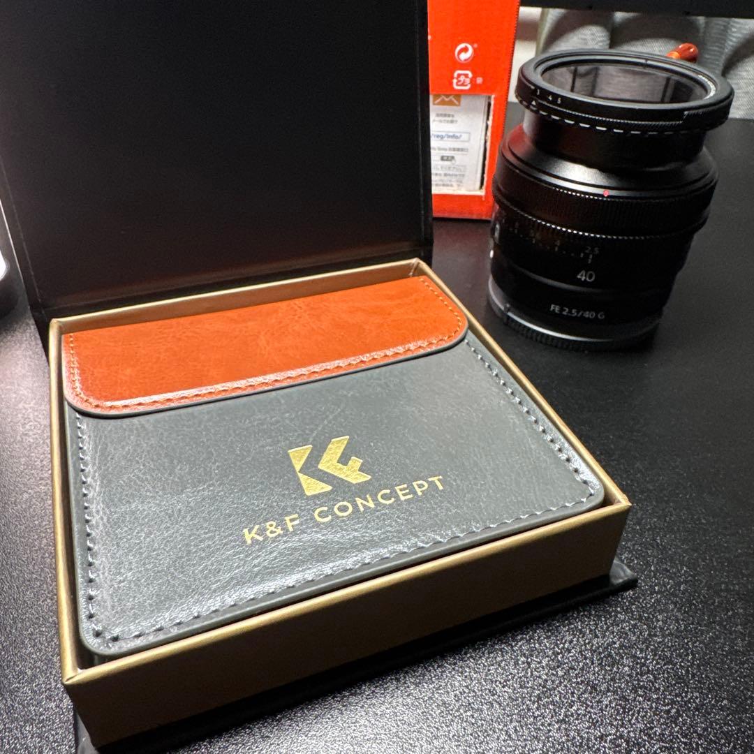 SONY FE 40mm f2.5 G フィルター付き