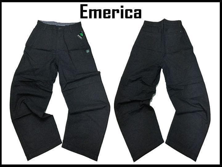 新品 エメリカ 90代 スケートチノパンツ EMERICA 33インチ 正規品