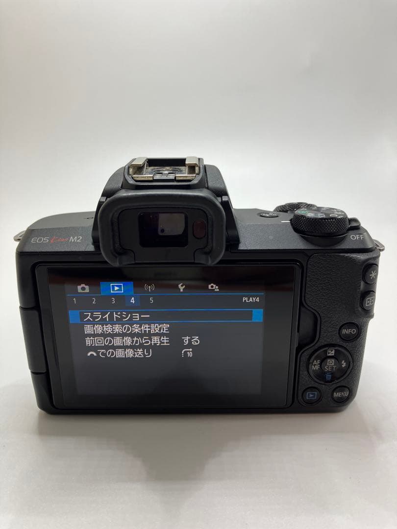 【返品保証・動作確認済】Canon EOS Kiss M2 レンズキットブラック