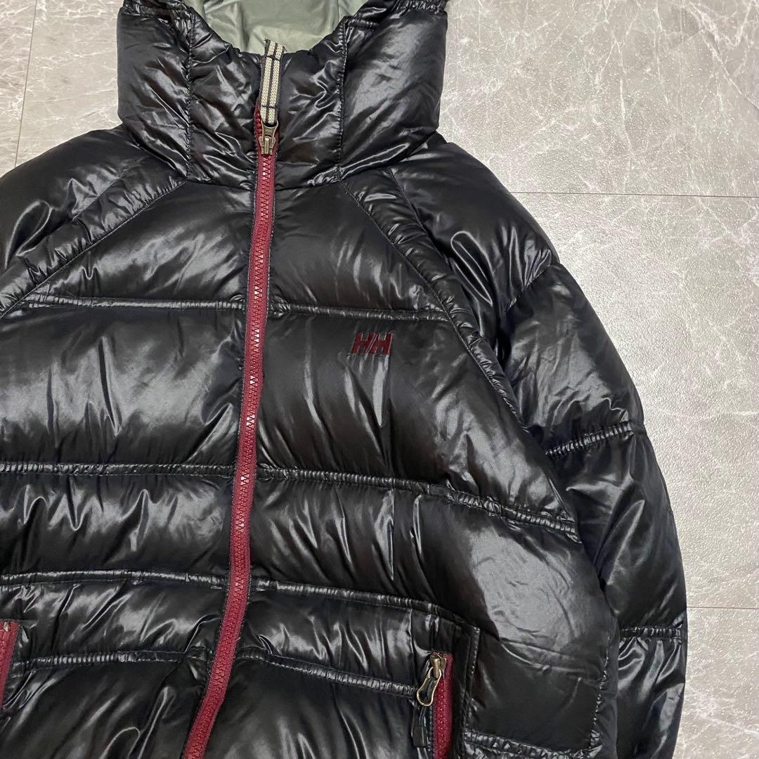 ジャケット・アウター 00s helly hansen down puffer jacket y2k