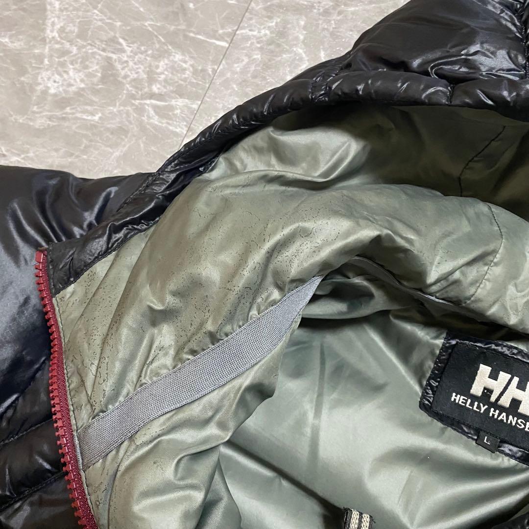 ジャケット・アウター 00s helly hansen down puffer jacket y2k