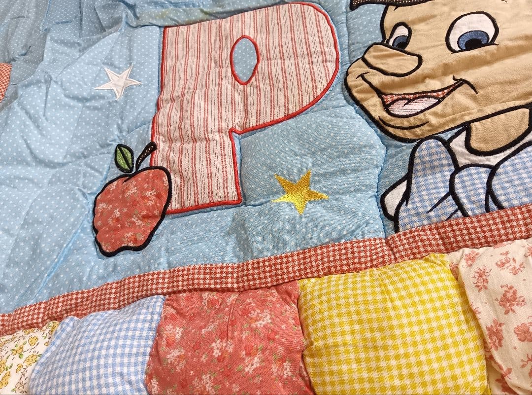 ピノキオ　ディズニー 長方形こたつ掛け布団敷き布団 　ベルメゾン