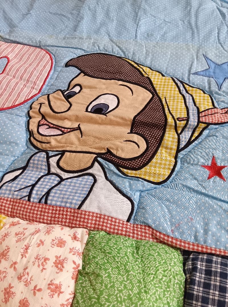 ピノキオ　ディズニー 長方形こたつ掛け布団敷き布団 　ベルメゾン