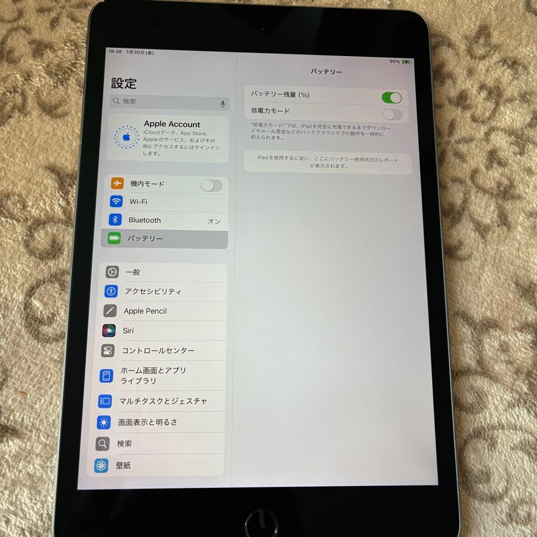 しんたろう iPad mini5 第5世代 A2133 Wi-Fi 64G