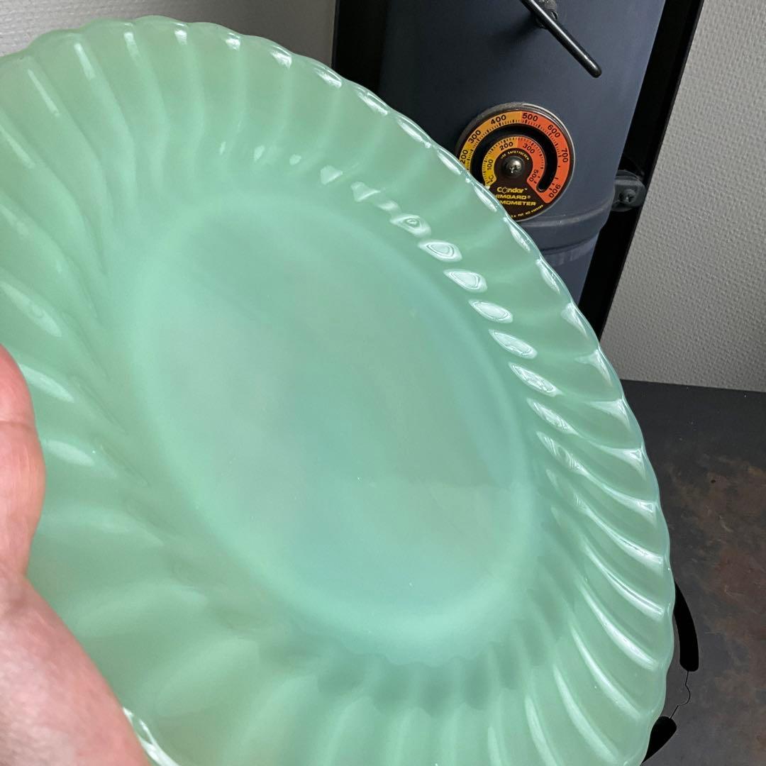 【極美品】ファイヤーキング ジェダイ シェル ディナープレート d578