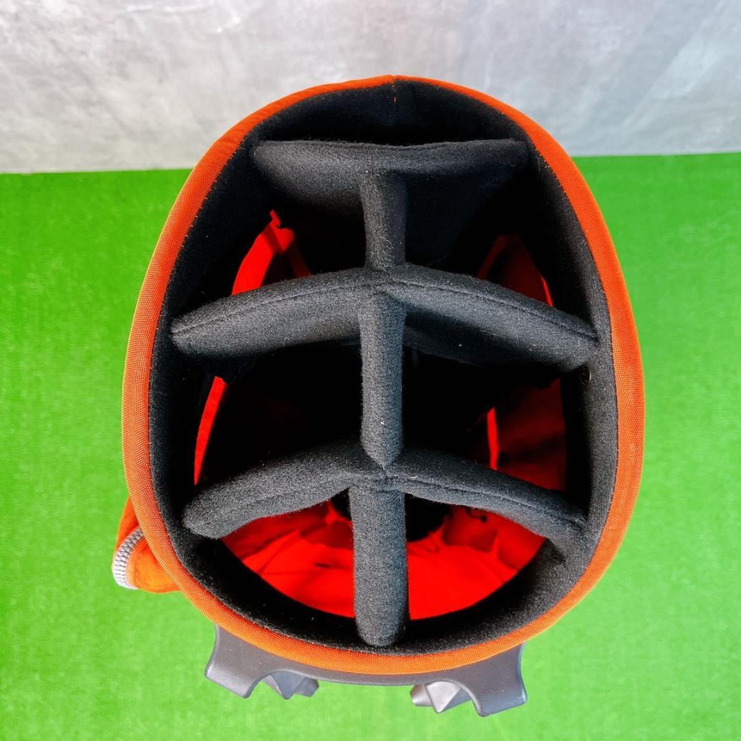 良品 オノフ スタンド式キャディバッグ 軽量 9型 口枠7分割 ONOFF