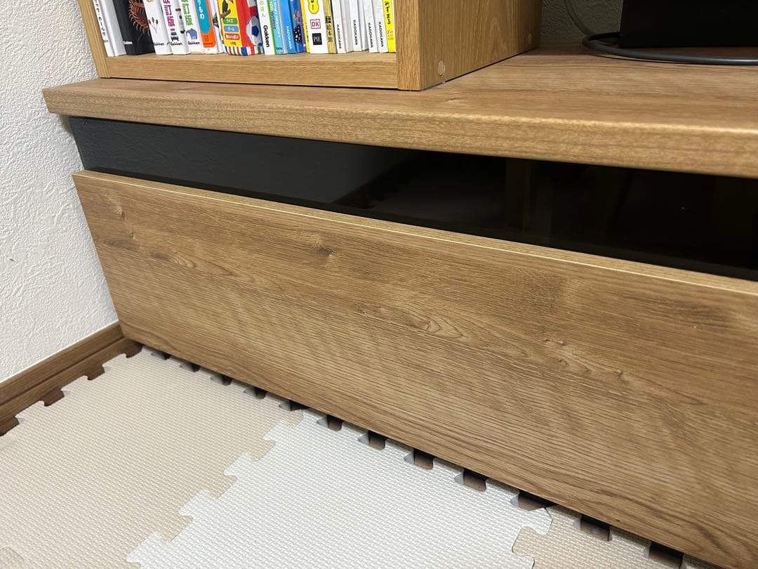 [幅180] ローテレビ台 日本製 50V型対応 完成品 木製 LOWYA