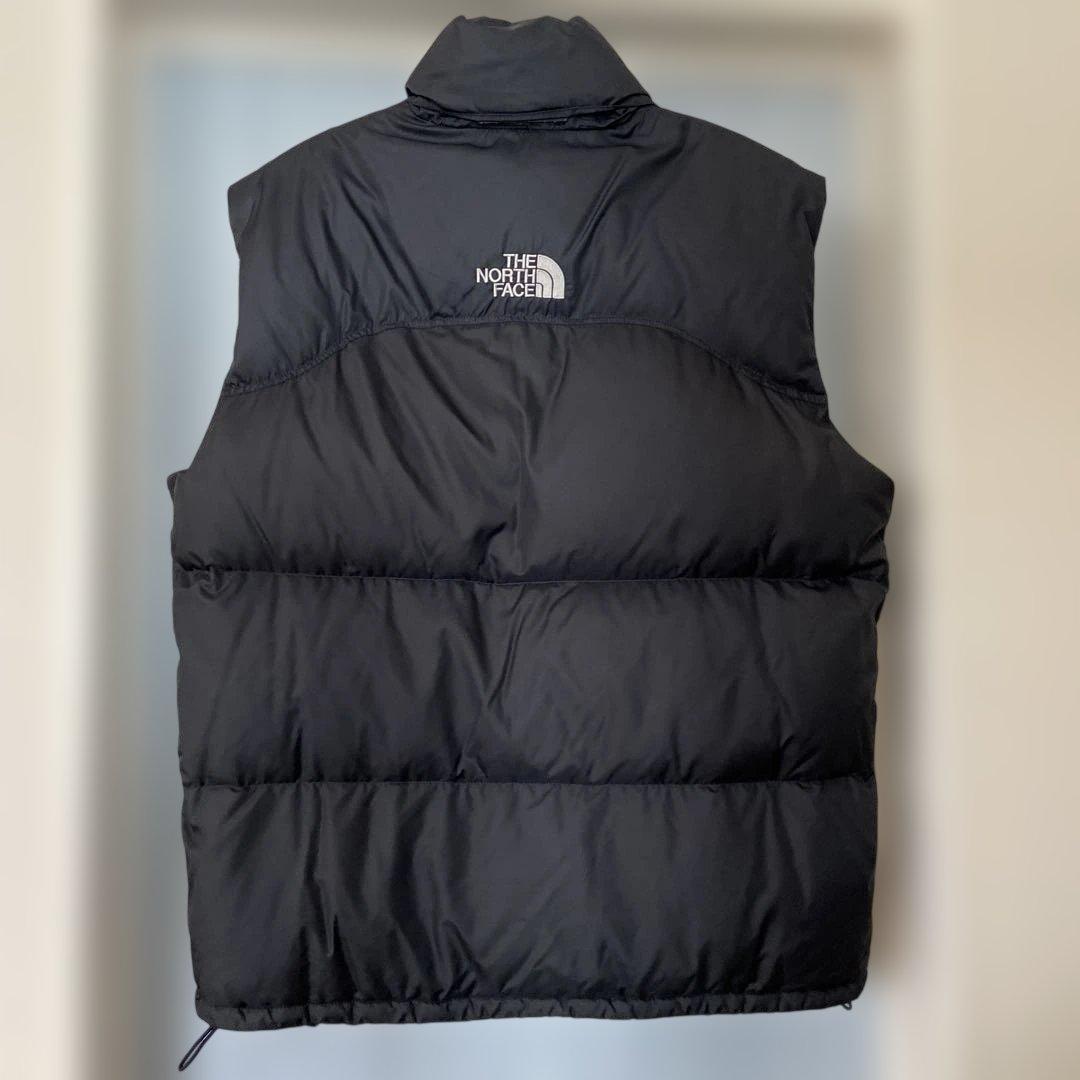 ‼️めちゃん‼️ノースフェイス　ヌプシ　ダウンベスト　希少‼️ センターロゴ
