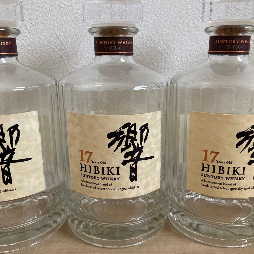 空き瓶　響 17年 6本セット 700ml 未洗浄