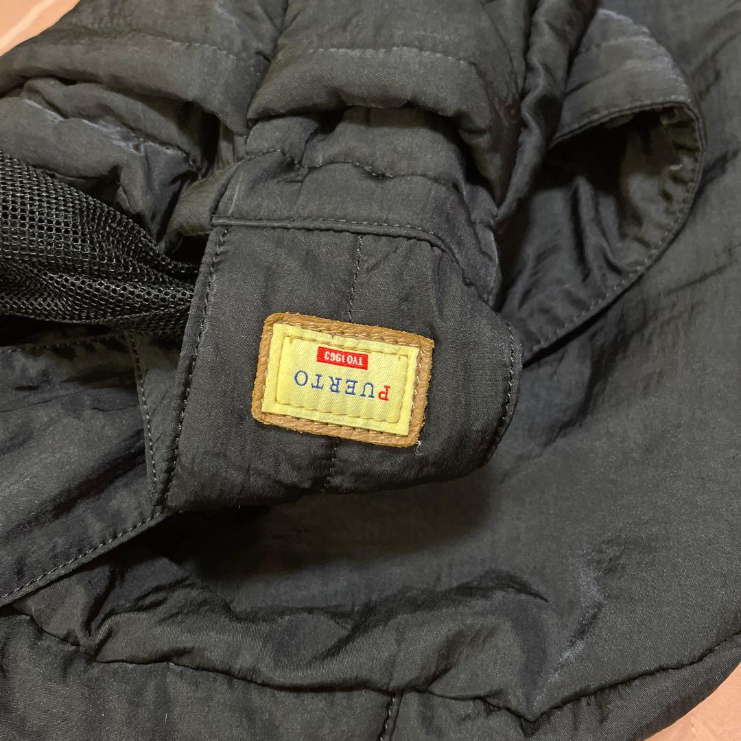 プエルトPUERTO犬用 キャリーバッグ ブラック 36,300円のお品