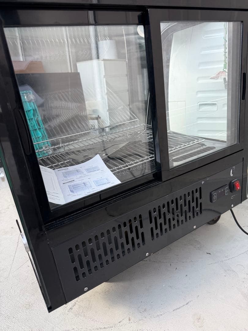 【最終値下げ‼️】レマコム RCS-T70S2RB 卓上冷蔵ショーケース 120L