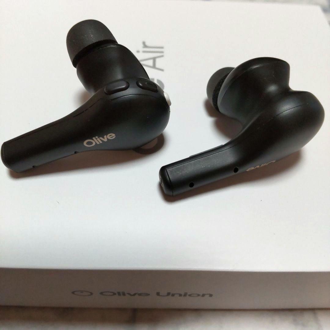 オリーブエアー(Olive Air)　集音器　認定製備品　ブラック　スマホで操作