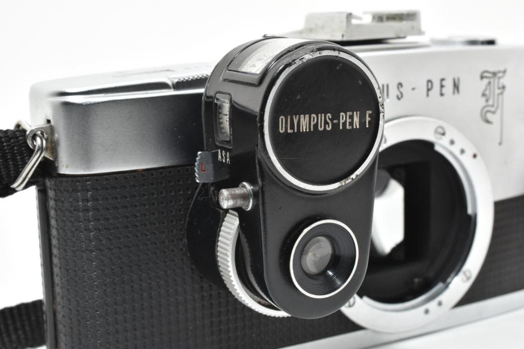 ★各部モルト張り替え済・美品★ オリンパス PEN-F ボディ #21133