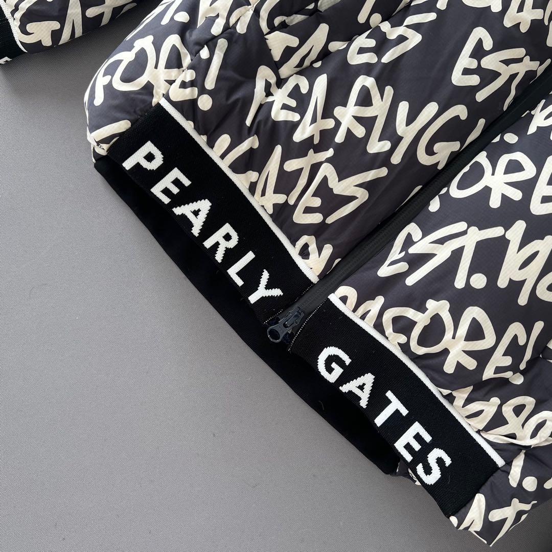 Pearly gates パーリーゲイツ　ダウンジャケット　総柄　レディース　M