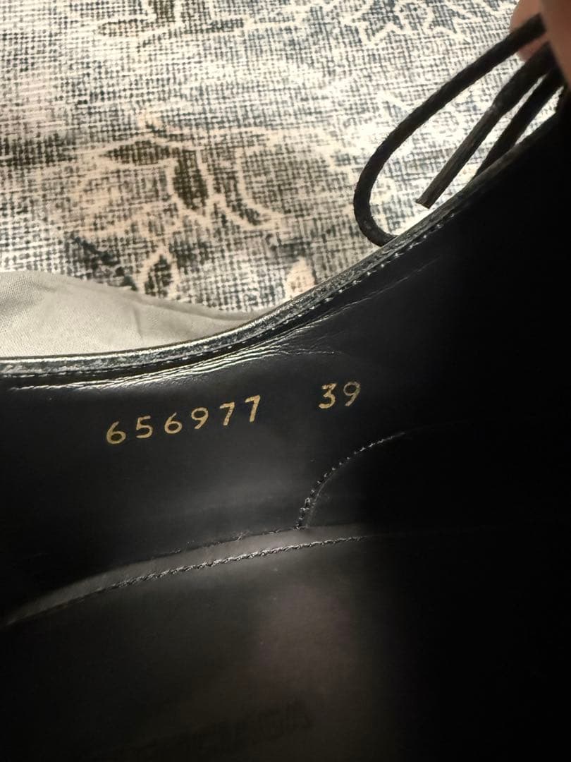 【正規品】Balenciaga Rhino ダービー　バレンシアガ　リノ　39