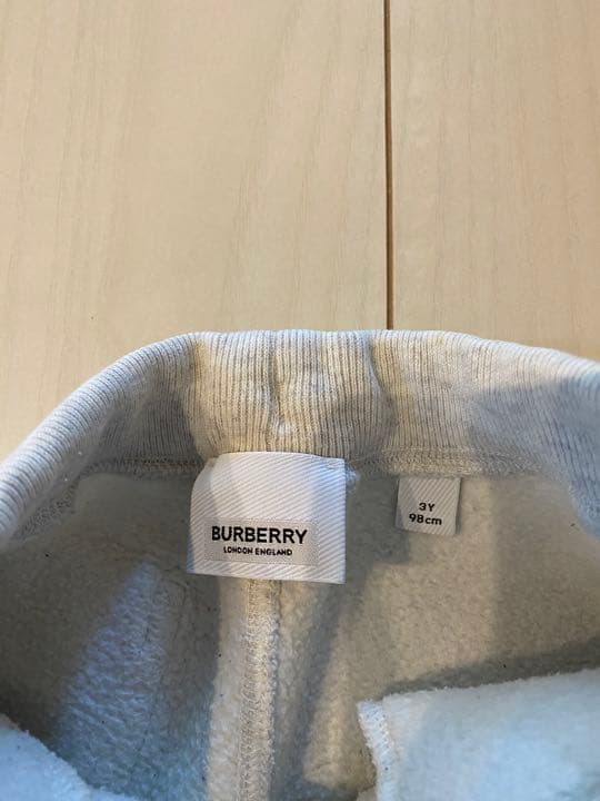 Burberry バーバリー ロゴパンツ スウェット ベビー服 95 グレー