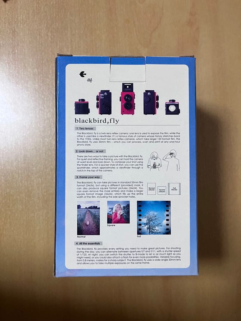 blackbird,fly トイカメラ（red）