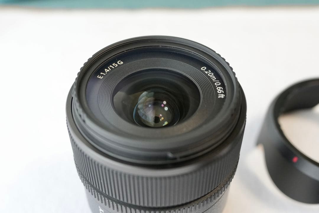 極美品・保証残有 SONY / E 15mm F1.4 G/ SEL15F14G