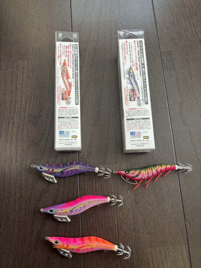 エギ限定コラボEVA×DRESS EVA-Q 初号機カラー/2号機カラー /他‼️