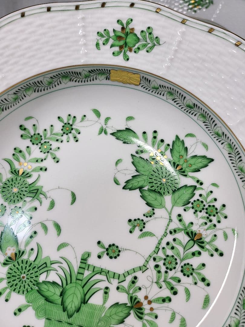 未使用✨希少✨ヘレンド インドの華 プレート 深皿 パスタ カレー2枚