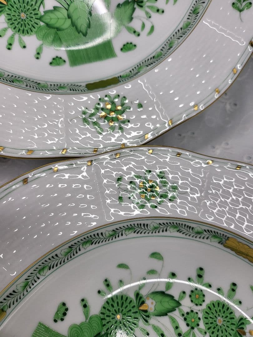 未使用✨希少✨ヘレンド インドの華 プレート 深皿 パスタ カレー2枚