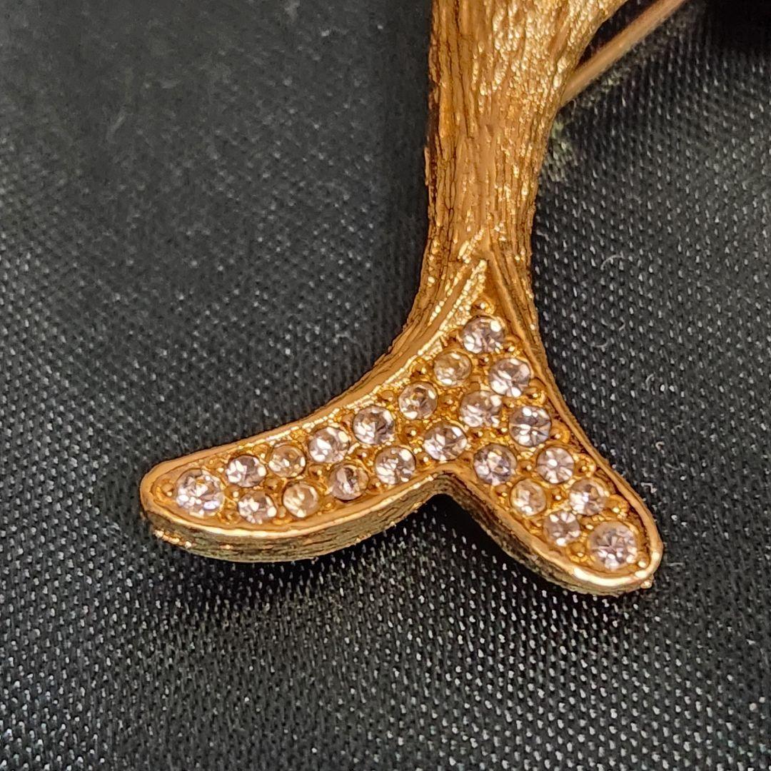 Tanishipi様検討中クリスチャン ディオール ドルフィン イルカ　ブローチ