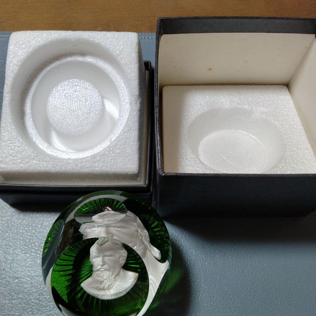 Baccaratバカラペーパーウェイト ヨハネス・ブラームス