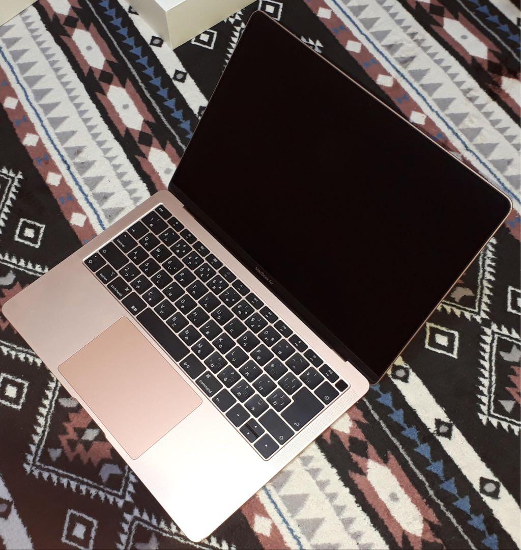MacBook Air 2018 ゴールド 本体＋箱