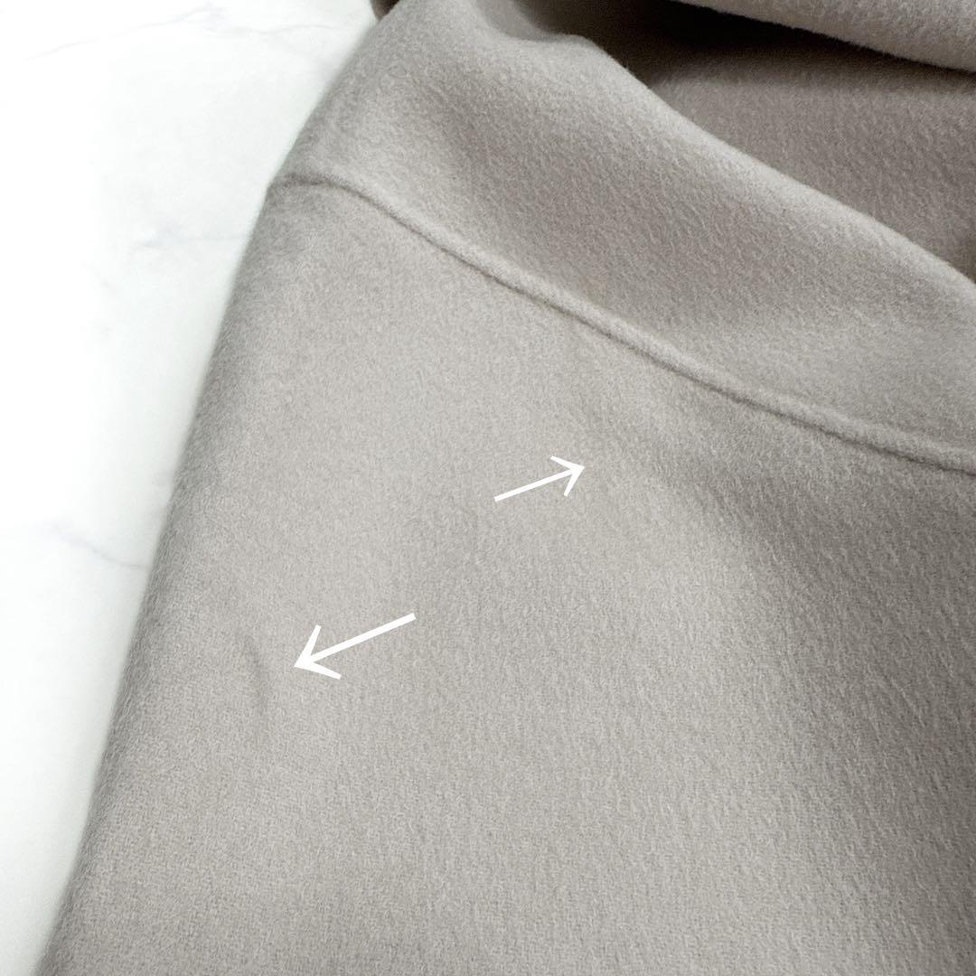 allureville アルアバイル カシミヤ混 リバーフーディーコート