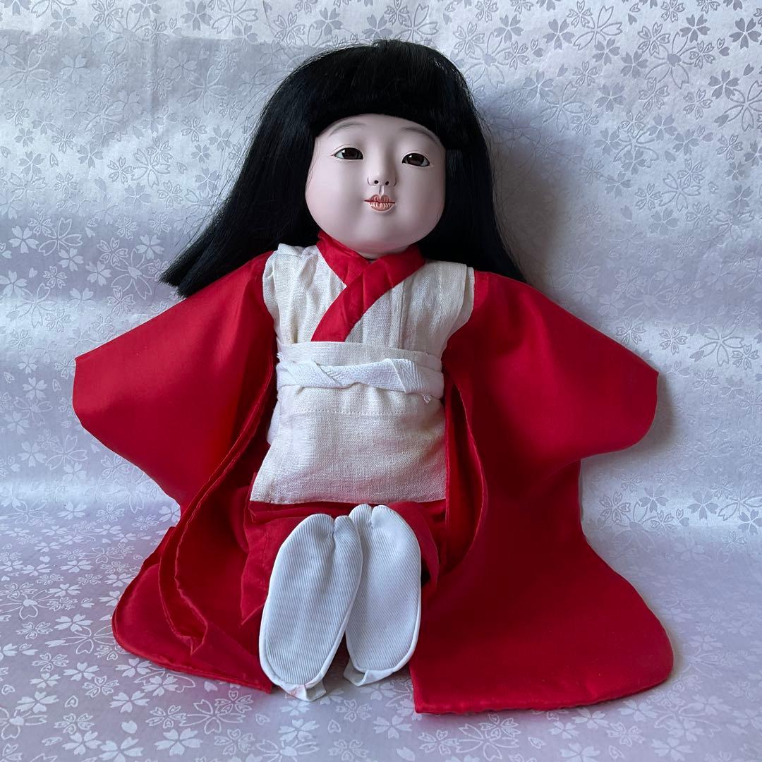 市松人形　松乾斎東光作　お座り着せ替え市松人形