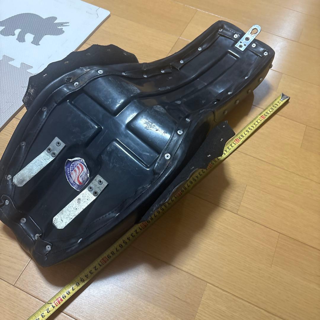 ショベル用4速フレーム用サドルマン当時物シート