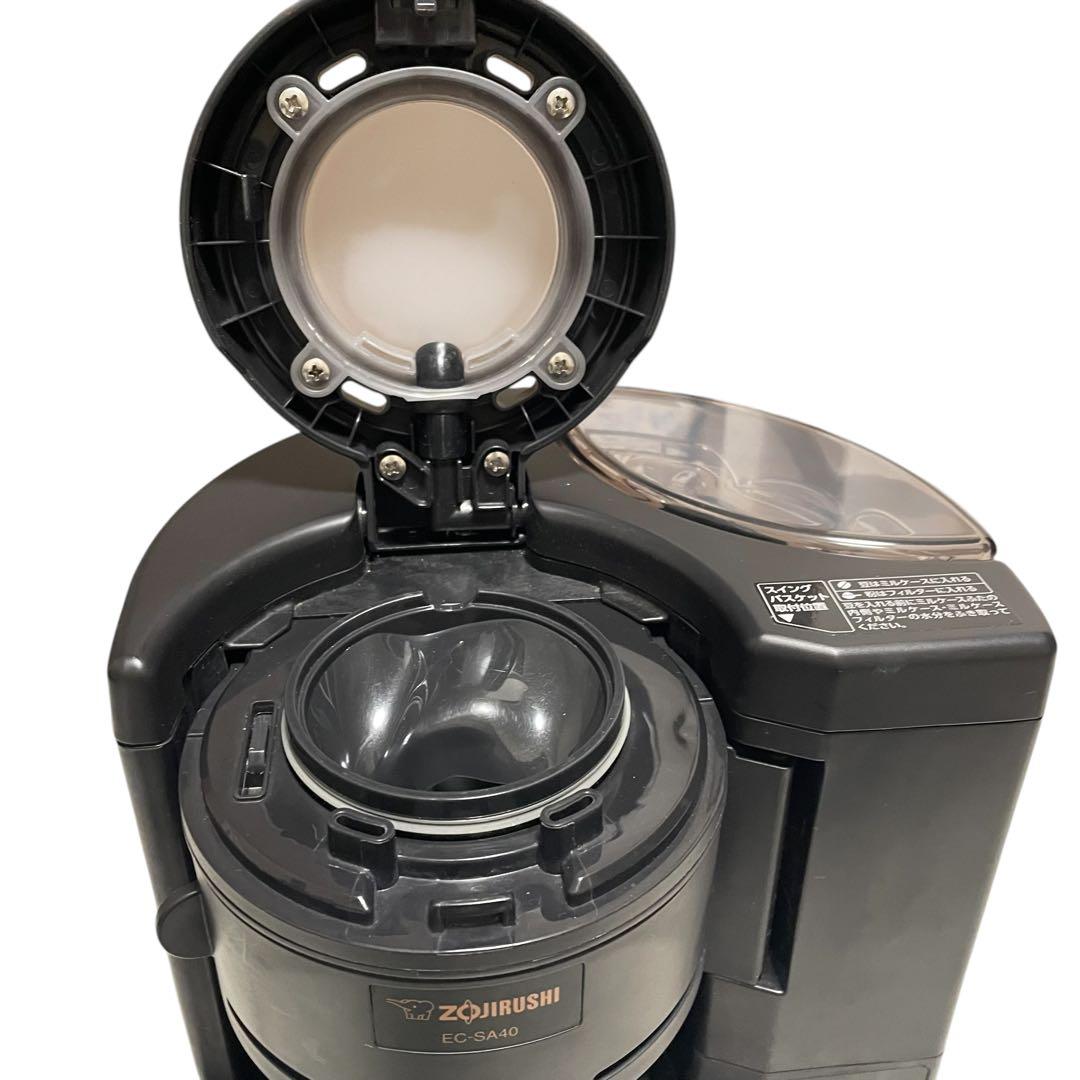 Zojirushi EC-SA40 コーヒーメーカー ブラック 象印