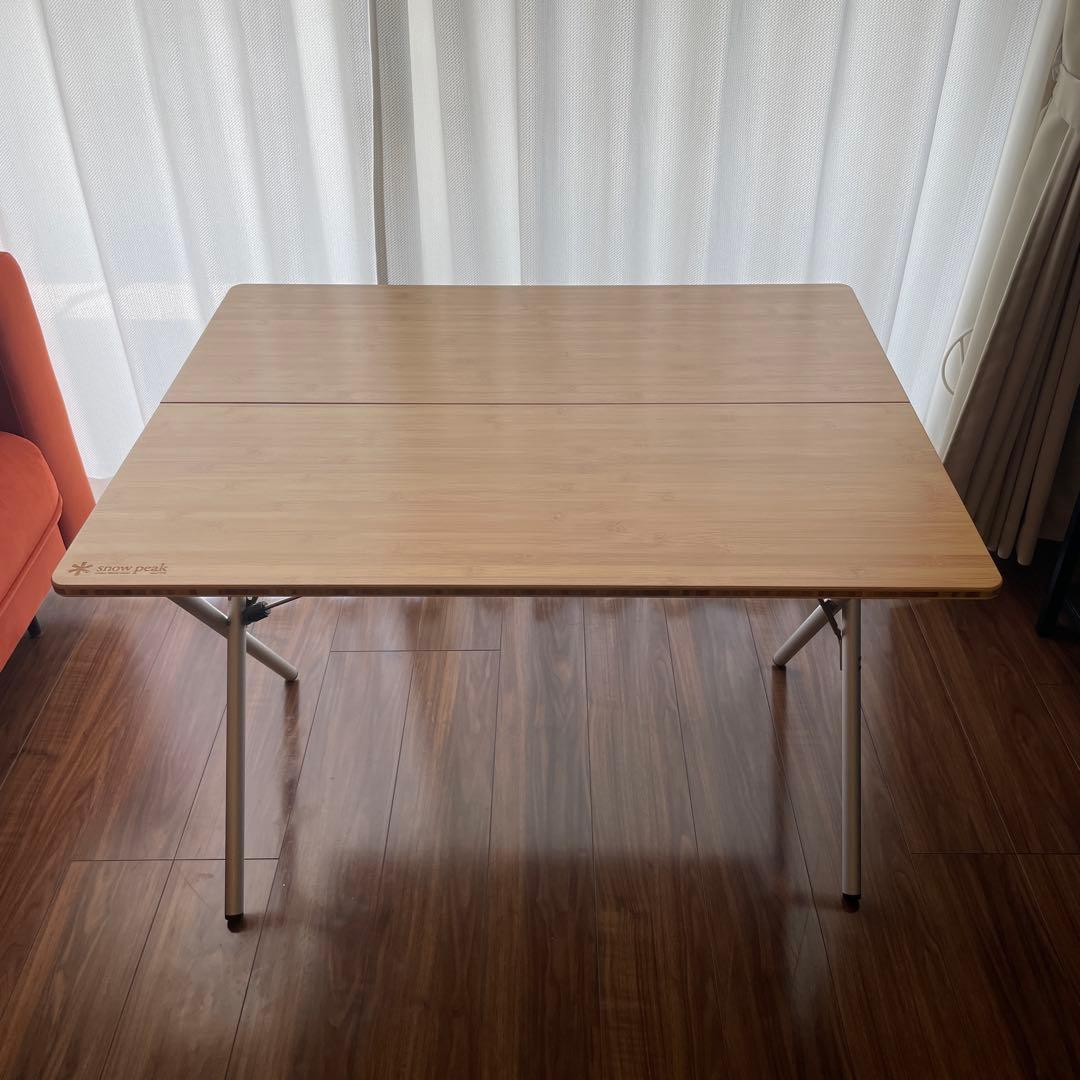 スノーピーク ワンアクションテーブル竹 LV-010TR  peak