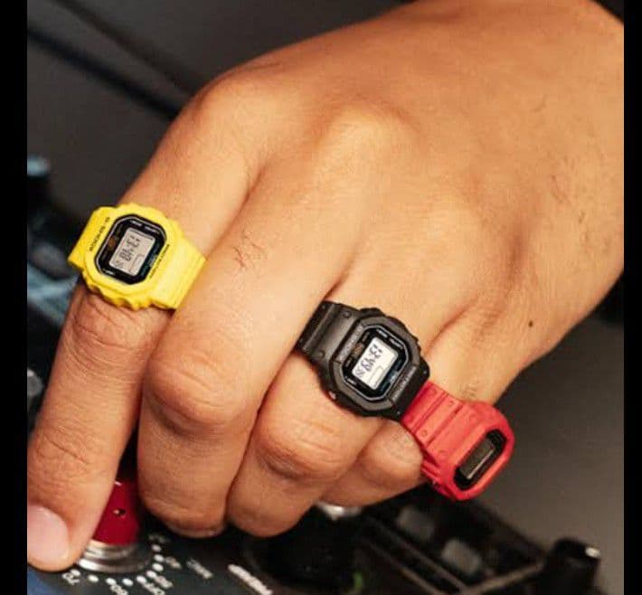 G-SHOCKnano　DWN-5600-1JR.4JR.9JR 3本セット