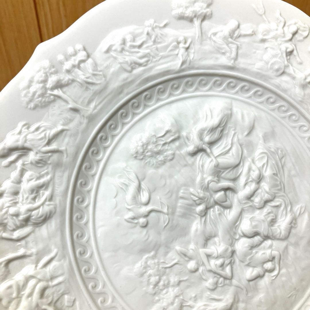 E83 【美品】 リチャードジノリ カポディモンテ ホワイト プレート