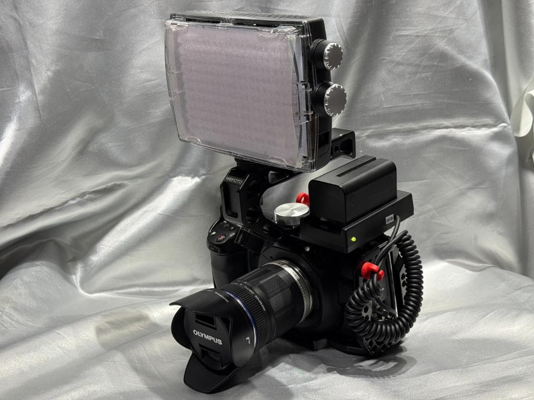 BMPCC4K（Olympusズームレンズ付き）