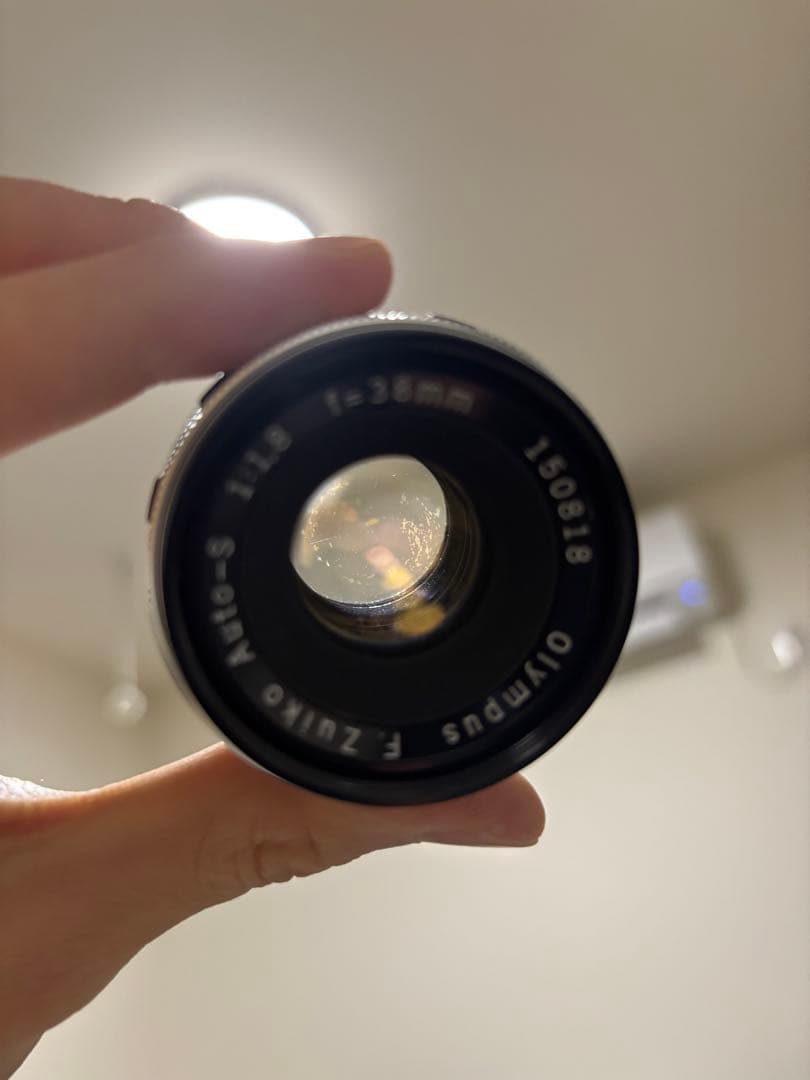 【作例あり】OLYMPUS PEN F 38mmf1.8付き