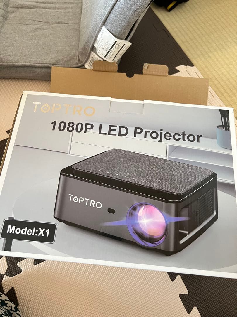 TOPTRO 1080P LED プロジェクター Model:X1