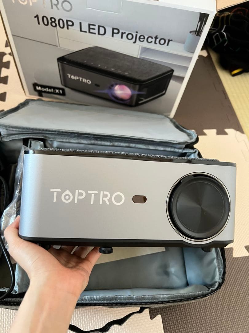 TOPTRO 1080P LED プロジェクター Model:X1