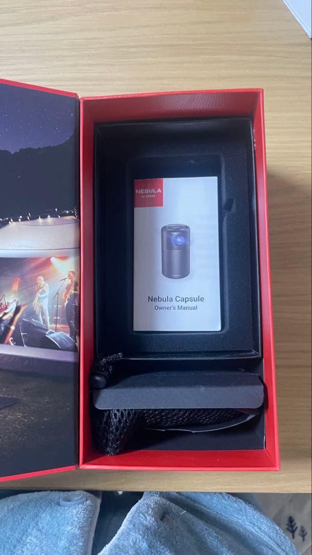 NEBULA Capsule ブラック プロジェクター本体
