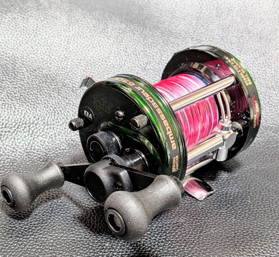 ☆アブガルシア　アンバサダー　６５００−Ｃ ダイレクト　グリーン（美品）