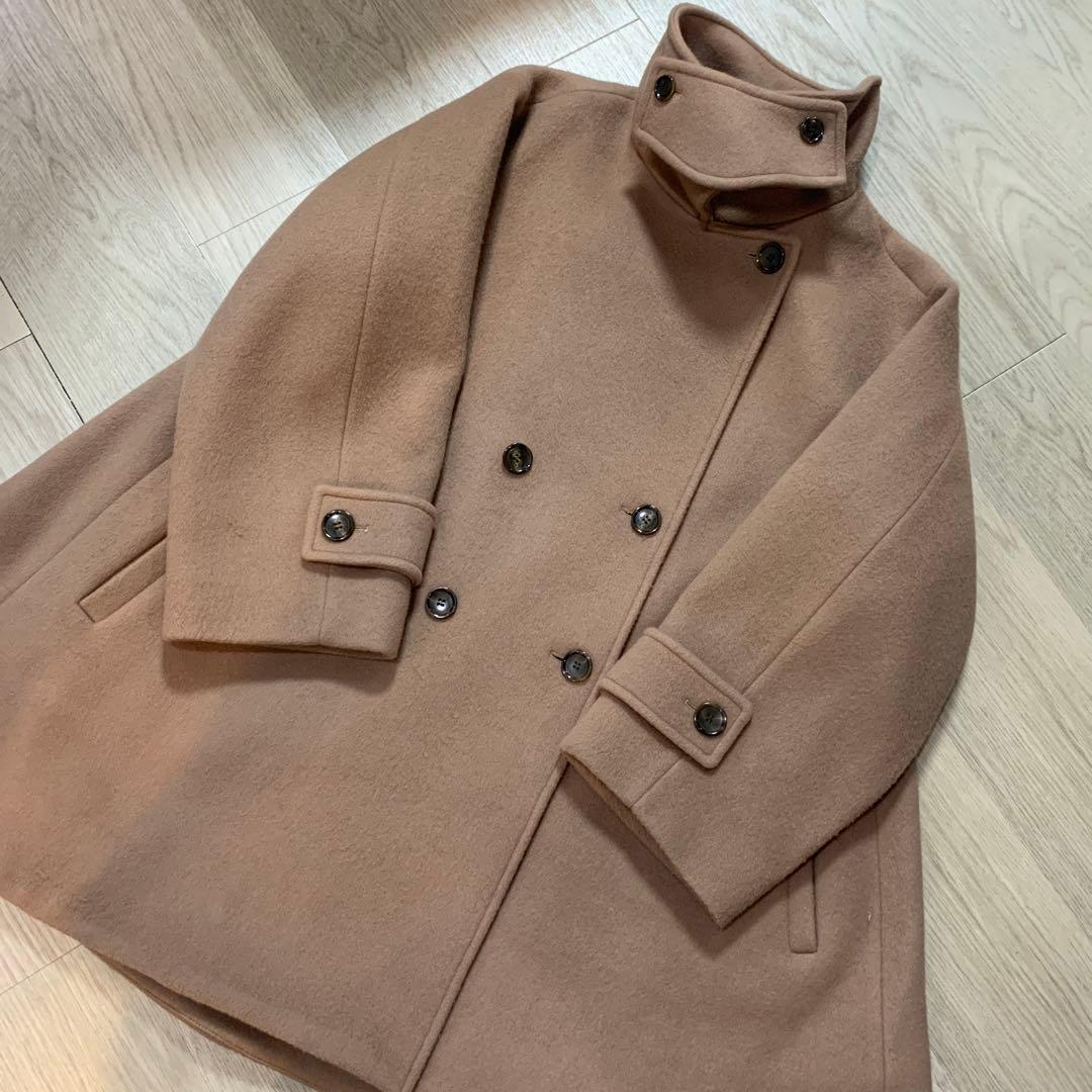 セルフォード　Aラインコート　ベージュ