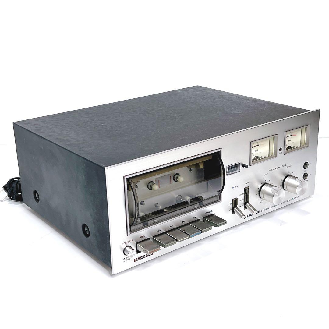 【良品・動作品】 Pioneer CT-2 カセットデッキ　パイオニア　再生OK