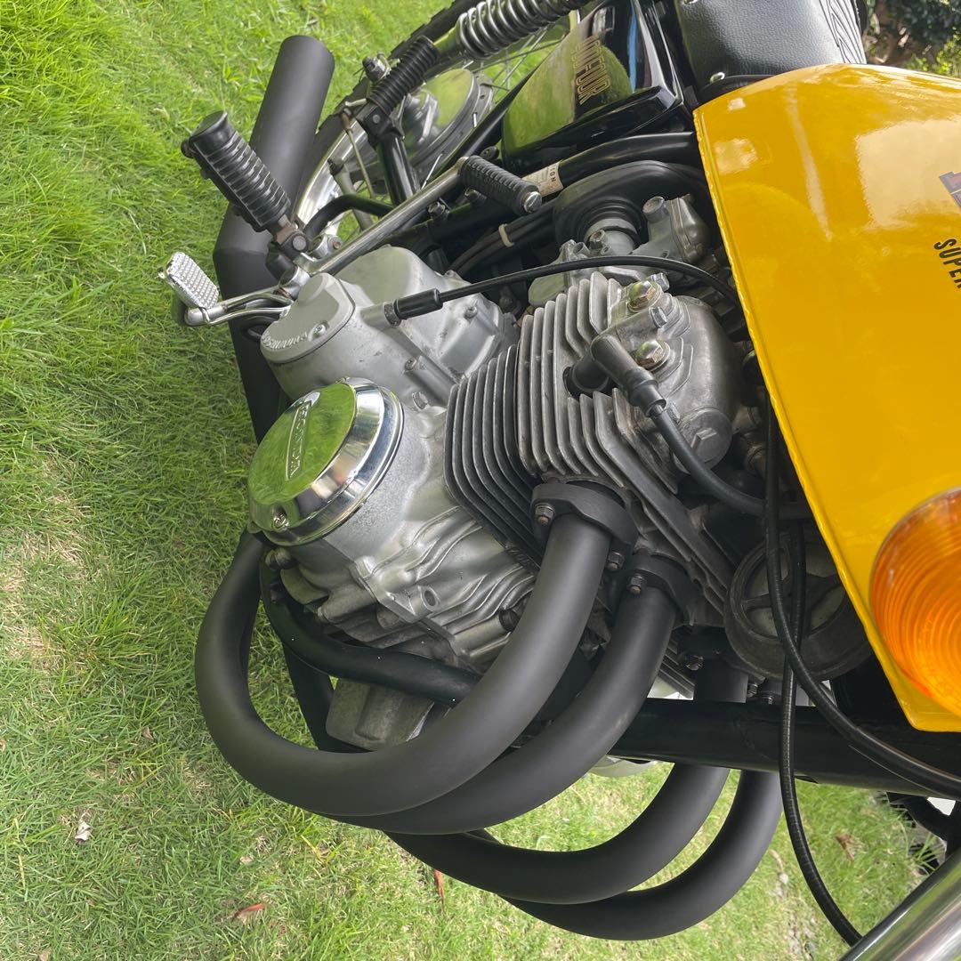 ヨンフォア用手曲げマフラー　CB400F