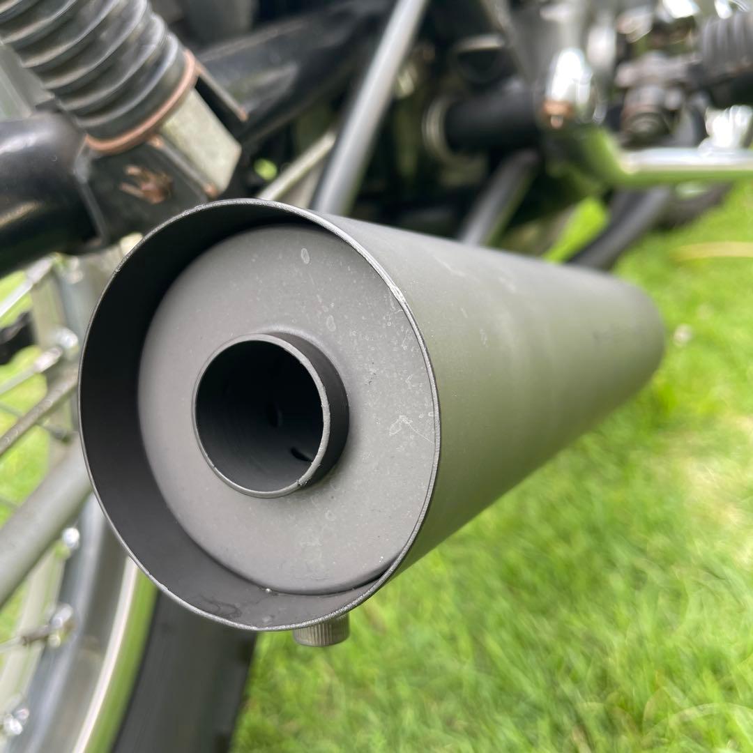 ヨンフォア用手曲げマフラー　CB400F