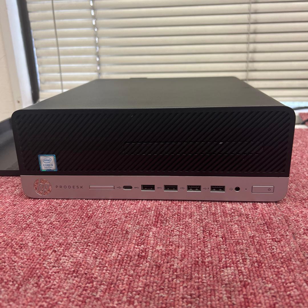 hp prodesk600 G5 i 5 -9500搭載機　Windows11
