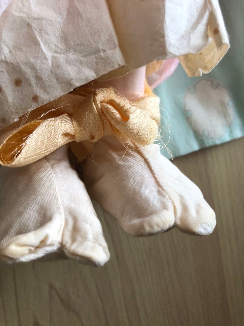 市松人形 約40cm+衣装+立て台